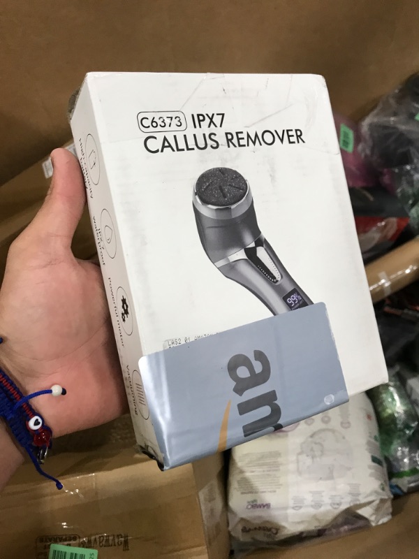 Photo 1 of Nicebirdie Electric Callus Remover for Feet with Vacuum, Premium Portable Pedicure Tools Rechargeable Waterproof 2 Speed Foot File Scrubber Callus Remover Tool Foot Care kit?Black?