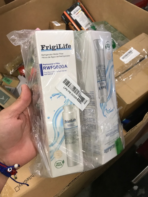Photo 1 of FrigiLife RWF5800A Refrigerator Water Filter Replacement for Frigidaire EPTWFU01 EWF02 Pure Source Ultra II, PureSource Ultra 2, SCWFTCTO, GP006, EPTWFUO1, MR022, JO22, BO022, TH-01, DE022, 1007 2PACK