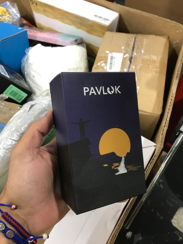 Photo 1 of Pavlok Shock Clock 3 | Smart Alarm for Heavy Sleepers & Habit Breakers | Vibration, Beep & Safe Zap Wake Up | App-Controlled | Waterproof & Sweatproof | Silent Alarm for Couples | 1-Year Warranty
