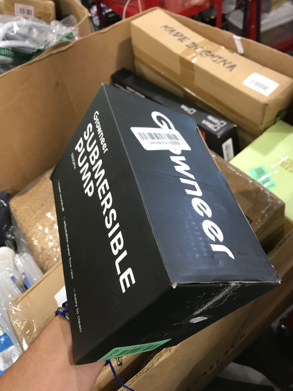 Photo 1 of GROWNEER 550GPH Submersible Pump 30W Ultra Quiet Fountain Water Pump, 2000L/H, with 7.2ft High Lift, 3 Nozzles, 4.9 Feet Tubing for Aquarium, Fish Tank, Pond, Hydroponics, Statuary