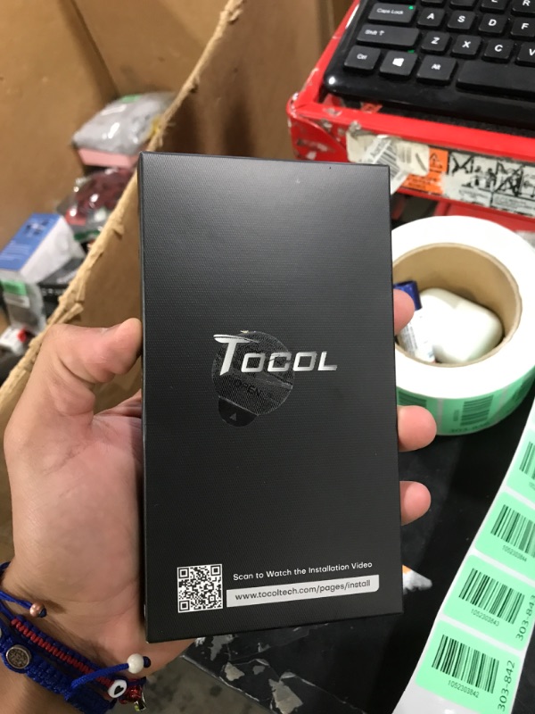 Photo 1 of TOCOL for iPhone 16 Pro Case, Full Camera Protection, Compatible with Magsafe, Drop Protection, Translucent Magnetic Matte Phone Case for iPhone 16 Pro 6.3 inch (Black)