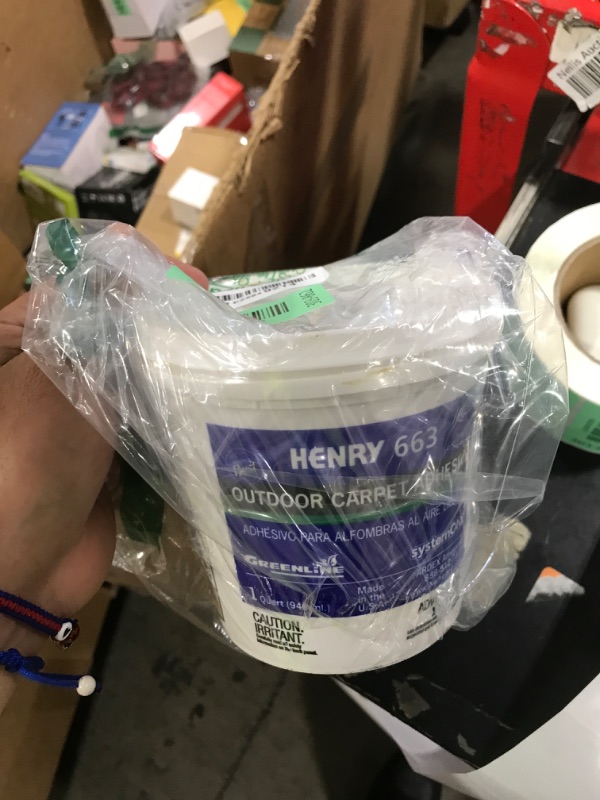 Photo 1 of Henry, W.W. Co. ARDEX LP 12183 QT #663 Carp Adhesive, 663-034