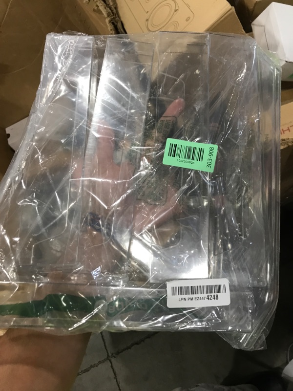Photo 1 of Trading Card Display Stand, 5 Tier Vertical Holder for Baseball Basketball Sports Graded Card Display Stand Tabletop for PSA BGS SGC Slabs, Snap-On Assembly