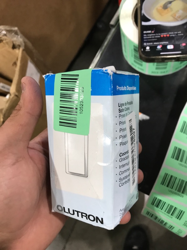 Photo 1 of Lutron Satin Colors 20 Amp Tamper-Resistant Duplex Receptacle - Taupe