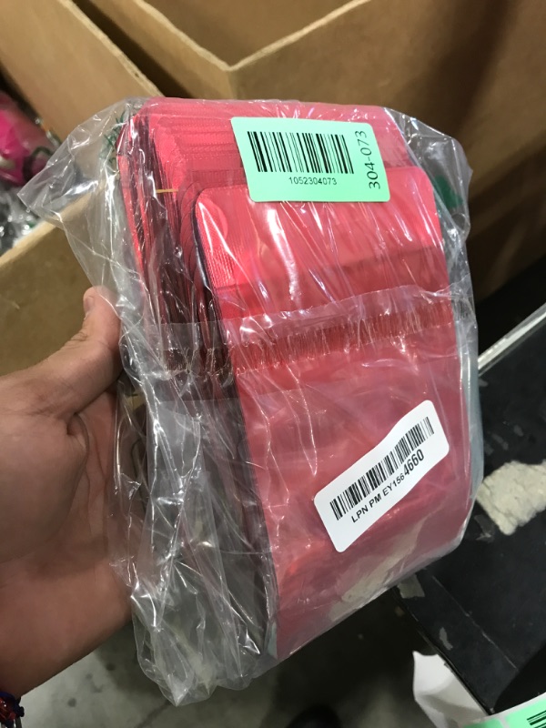 Photo 1 of ODDIER 4"x6" 120pcs Mylar Bags for Food Storage,Smell Proof Bag with Matte Window Resealable Food Storage Bags for Small Business, Stand-up Foil Pouch Packaging Freeze Dried Candy Bag?Red?