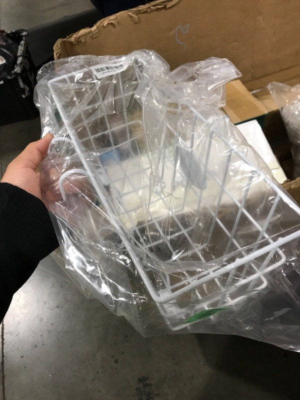 Photo 1 of Drive Medical 10200B Walker Basket, Basket for Folding Walker with Cup Holder, White