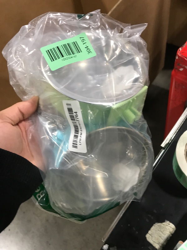 Photo 1 of kathson Crate Dog Bowl, Removable Stainless Steel Hanging Pet Kennel Cage Bowl Food & Water Feeder Coop Cup for Puppy, Cat, Rabbit, Guinea Pigs Ferret Bird (2 PCS, Size: M, Blue and Green)