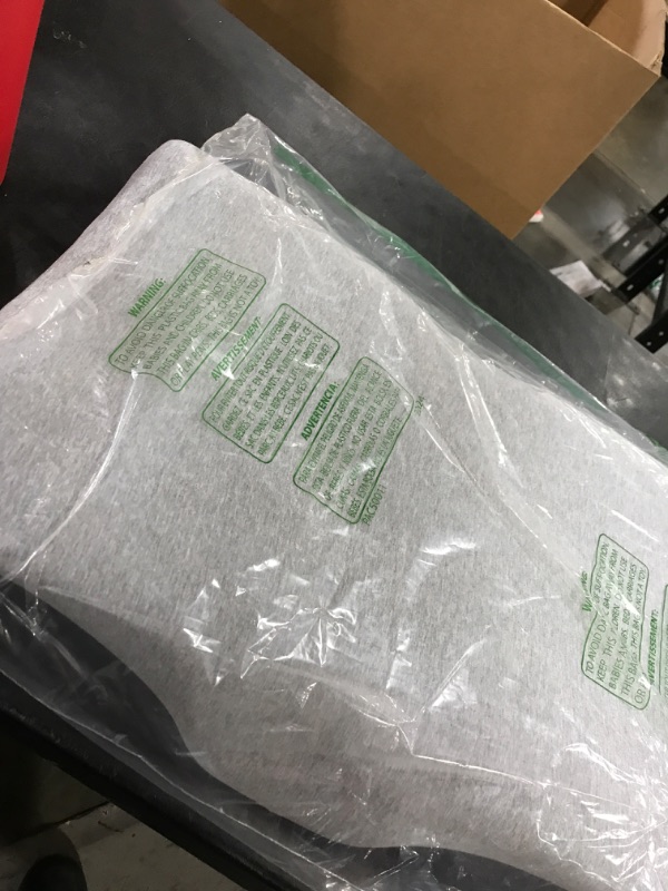 Photo 1 of 5 STARS UNITED Kneck pillow for Back Sleeping – Memory Foam Cushion for pain neck Relief for Sleeping on Back – Gray Cotton Cover