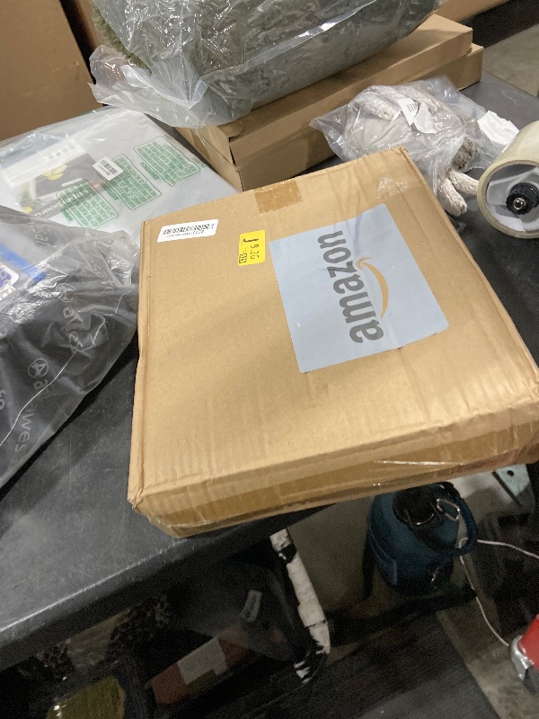 Photo 1 of Wifi Box Charcoal Retro Wood Router Box and Modem Storage Boxes, Double-Layer Wooden Wifi Boxes Hider No Signal Blocking Router Cabinet Wood