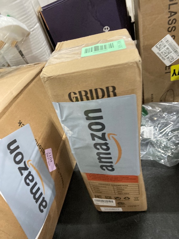 Photo 1 of GRIDR Tower Fan for Bedroom (2025 New), 3 Speeds, 4 Mode (AI, Normal, Natural, Sleep), Quiet Safe Bladeless with Portable Desk Fan with 80° Oscillation, Space-Saving, 13" Table Fan for Home