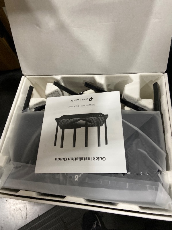 Photo 1 of TP-Link AXE5400 Tri-Band WiFi 6E Router (Archer AXE75), 2025 PCMag Editors' Choice, Gigabit Internet for Gaming & Streaming, New 6GHz Band, 160MHz, OneMesh, Quad-Core CPU, VPN & WPA3 Security