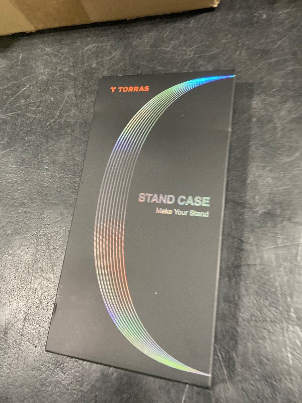Photo 1 of TORRAS 360 Magnetic Stand for iPhone 17 Pro Max Case, [Fit for MagSafe] [4X Military-Grade Protection] Slim Case for iPhone 17 Pro Max 6.9", Translucent Obsidian Black, Ostand O3 Fitness Series