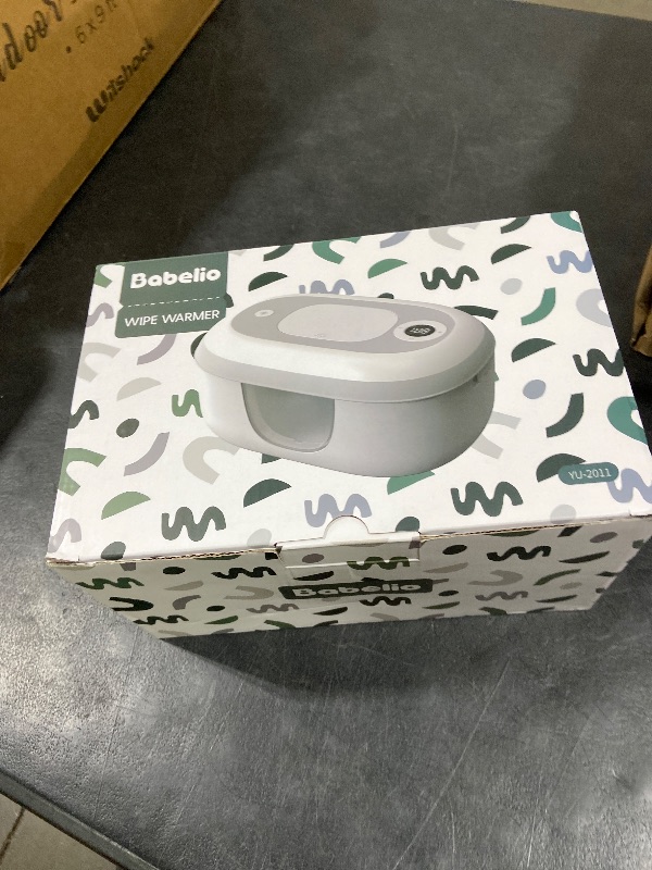Photo 1 of Babelio Baby Wipe Warmer and Wet Wipes Dispenser | Large Capacity Wipes Warmer for Babies with Night Light | Top Even Heating, 4-Level Temperature (100-131?) | Newborn Essentials