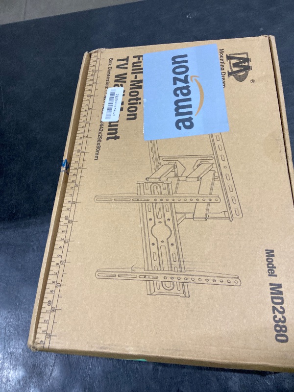 Photo 1 of Mounting Dream TV Wall Mount for 32-65 Inch Television,Mount with Swivel and Tilt, Full Motion Bracket with Articulating Dual Arms, Fits 16inch Studs, Max VESA 400X400 mm, 99lbs, MD2380