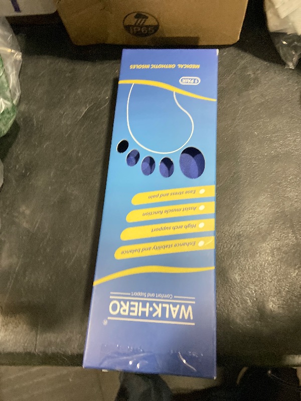 Photo 1 of Plantar Fasciitis Feet Insoles Arch Supports Orthotics Inserts Relieve Flat Feet, High Arch (Mens 7-7 1/2 | Womens 9-9 1/2)