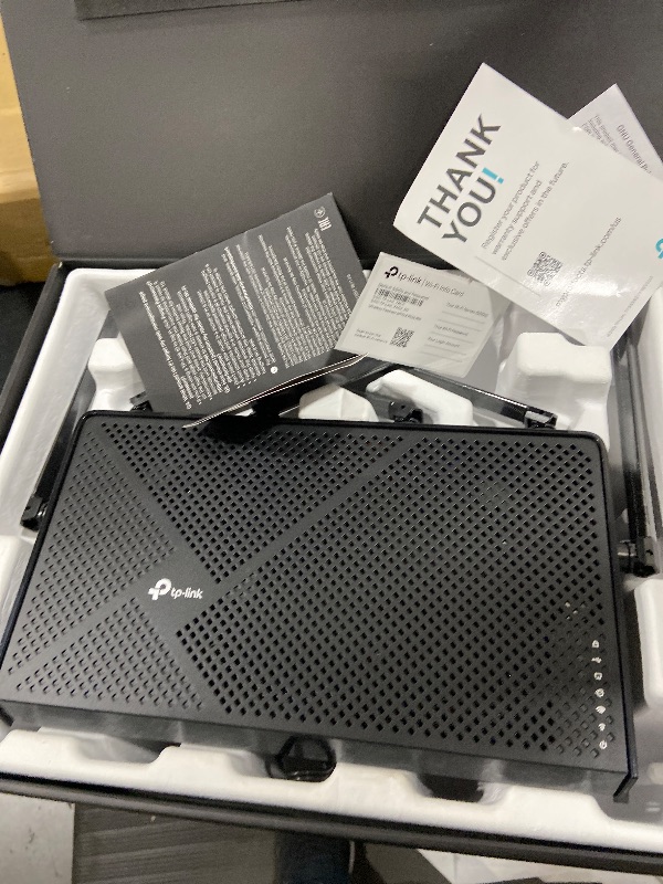 Photo 1 of TP-Link Archer BE6500 Dual-Band Wi-Fi 7 Router (Archer BE400) | Dual 2.5 Gbps Ports USB 3.0 | Covers up to 2,400 Sq. ft and 90 Devices | Quad-core CPU| HomeShield, Private IoT, Free Expert Support