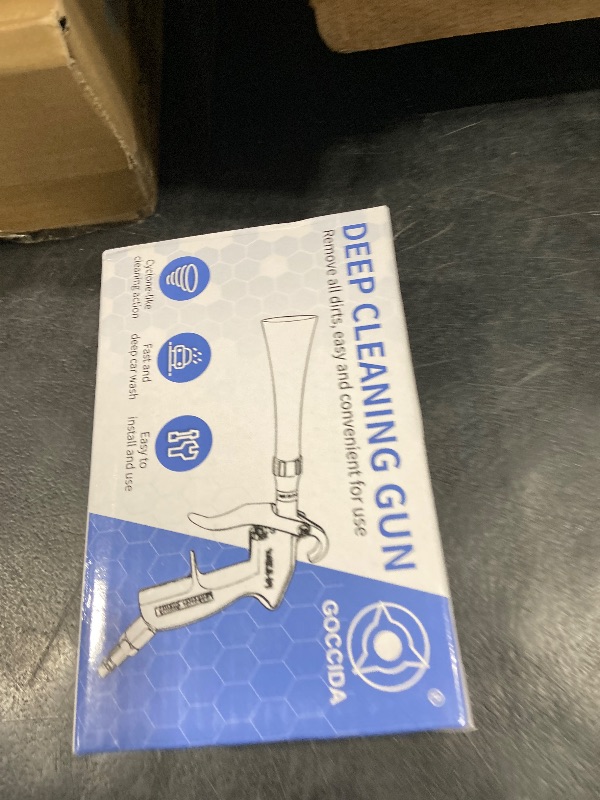Photo 1 of GOCCIDA Tornado Dry Cleaning Gun with Brass Adjustable Air Flow Nozzle,Air Blower Gun Quickly Blasts Dirt and Dust from Surface Works with Air Compressor