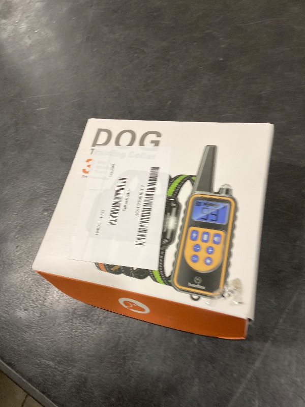 Photo 1 of Heaflex Dog Shock Collar with Remote, Dog Training Electric Collar, Waterproof Rechargeable, 1640ft Dog Shock Collar with LED Light, Beep, Vibration, Shock for Medium/Large 3 Electronic Collars Dogs