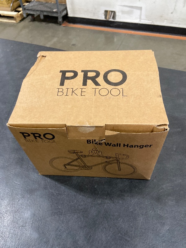 Photo 1 of PRO BIKE TOOL Bike Wall Mount - Horizontal Indoor Bike Rack for 1 Bicycle - Bike Rack for Garage - Safe and Secure Bike Hook for Road, Mountain or Hybrid Bikes - Bike Hanger, Bicycle Storage - White