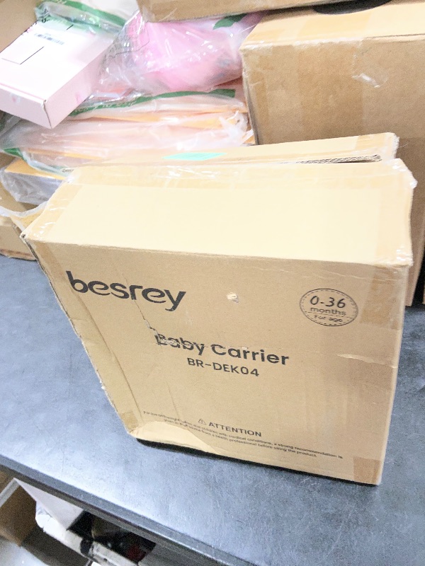 Photo 1 of besrey Toddler Hip Carrier - Side Baby Carrier, Up to 44lb, Dad Infant Carrier Hipseat (Grey)