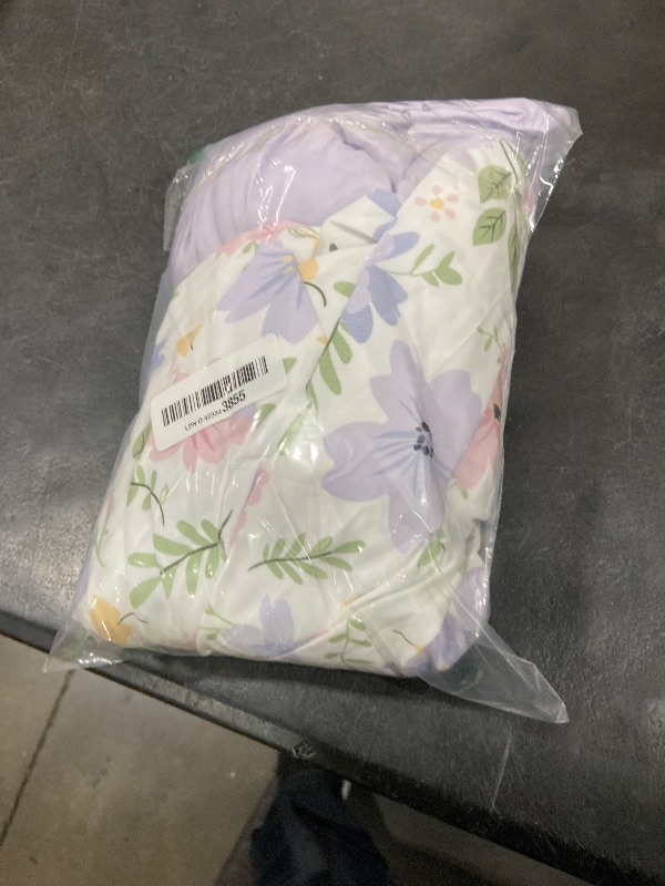 Photo 1 of TILLYOU Baby Crib Sheets for Boys Girls, Super Soft Toddler Bed Sheets, 2 Pack Sheets for Standard Crib Mattress 28x52in, Brilliant Little Flowers