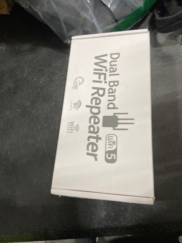 Photo 1 of 2025 WiFi Extender Signal Booster for Home - 1200Mbps Dual Band, Covers 12880 Sq Ft & 108 Devices