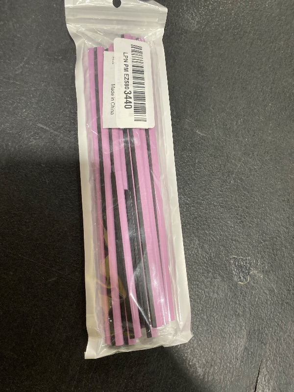 Photo 1 of 8sanlione 20PCS Car Air Conditioner Decoration Strip, Auto Air Vent Outlet Chrome DIY Trim Strips, Waterproof Moulding Bendable Protection Strip Line, Car Decor Accessories for Most Cars (Pink)