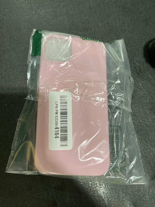 Photo 1 of ORNARTO Compatible with iPhone 14 Pro Case 6.7, Slim Liquid Silicone 3 Layers Full Covered Soft Gel Rubber Phone Case Protective Cover with Microfiber Lining 6.7 inch-Chalk Pink