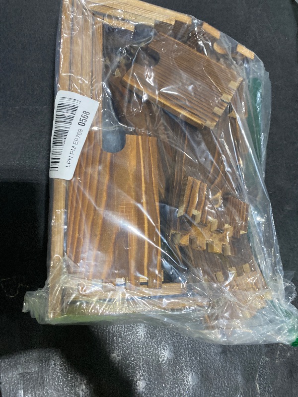 Photo 1 of 2 Set Large Wooden Tiered Riser Display Stands for Vendor Events,Stackable Wooden Cupcake Stand,Farmhouse Decor Wood Dessert Table Display Set,Vendor Booth Display Items,Food Display Risers for Party?12-11.2-10.4-9.6IN?