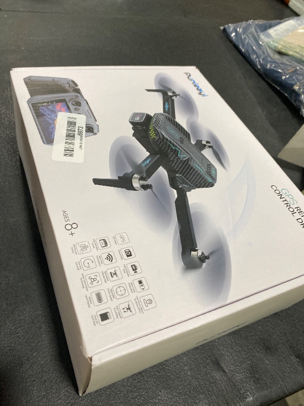 Photo 1 of GPS Drone with 4K Camera for Adults, FPV RC Quadcopter, 90-min Flight Time, Auto Return, Follow Me, Circle Fly, 5-inch LCD Tablet Screen, Brushless Motor, Lightweight Foldable Drone for Beginners