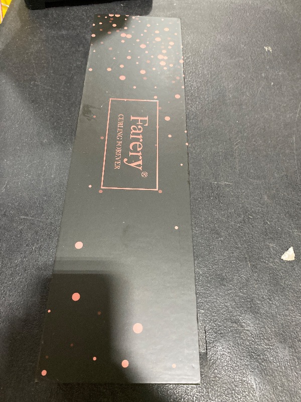 Photo 1 of FARERY Long Barrel Curling Iron 1 1/4 inch, 1.25 Inch Curling Iron for Long Hair, Infused Argan Oil & Keratin, Lasting Styling, 11 Adjustable Temp, Include Clips & Silicone Pad