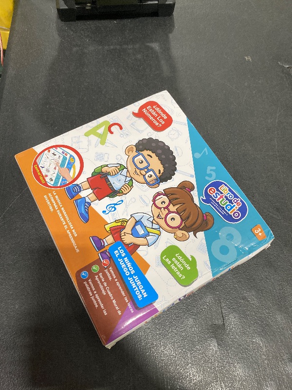 Photo 1 of Spanish-English Learning Toys for Kids, Learn Basic Spanish Vocabulary, Alphabet, Numbers, Colors, Bilingual Toys for Toddlers