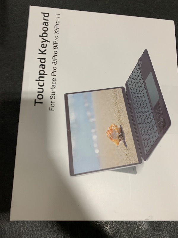 Photo 1 of Qulose Surface Pro 9 Keyboard, Detachable Wireless Bluetooth Keyboard for Microsoft Surface Pro 8/9/X, with Built-in Rechargeable Battery/Multi-Gesture Touchpad