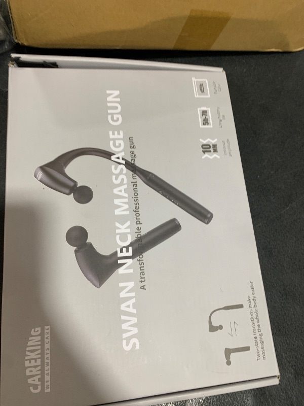 Photo 1 of CAREKING 2-in-1 Detachable Muscle Massage Gun Deep Tissue with 20'' Extension Handle, Back and Neck Massager for Pain Relief, Handheld Massager for Shoulder Lower Back Leg Waist, FSA-HSA Eligible