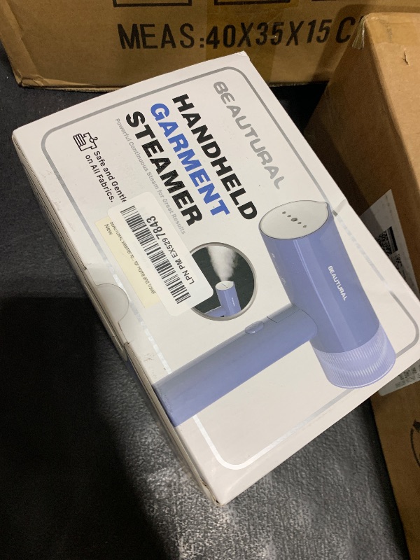 Photo 1 of BEAUTURAL Steamer for Clothes, Foldable Handheld Clothing Wrinkles Remover for Garments, 30-Second Fast Heat-up, Portable Fabric Steamer for 120V Countries, Not for Use in 220V Such as Europe