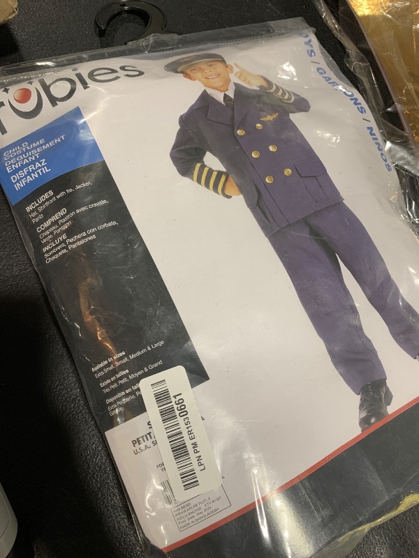 Photo 1 of Rubies Child's Forum Airline Pilot Costume, Small for Themed Parties and Halloween