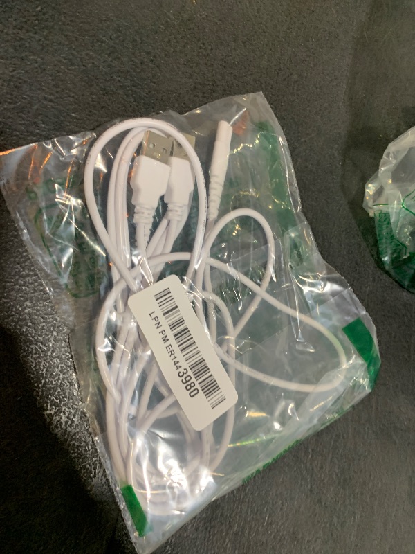 Photo 1 of 2 Pack Replacement Charger Cable for Electric Callus Remover for Feet, Compatible with Pritech Callus Remover BCM-1138 Electric Foot Callus Remover, Adapter USB Cable for Electric Feet Callus Remover
