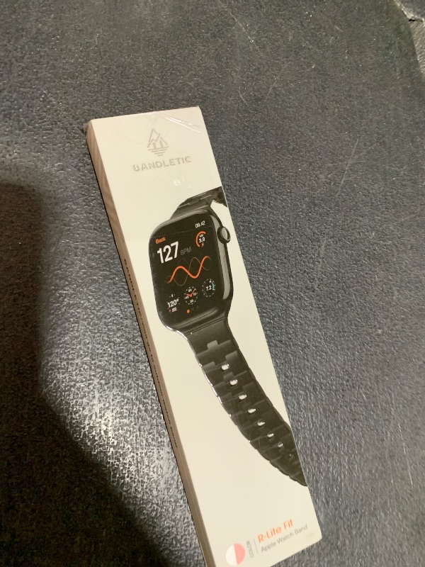 Photo 1 of Bandletic Magnetic Silicone Watch Band Compatible with Apple Watch Bands for Women 44mm 45mm 46mm 49mm 42mm(Series 3), Magnet Sport Strap for iWatch Series 11 10 9 8 7 6 5 4 Ultra SE 3 2 1, White/Pink