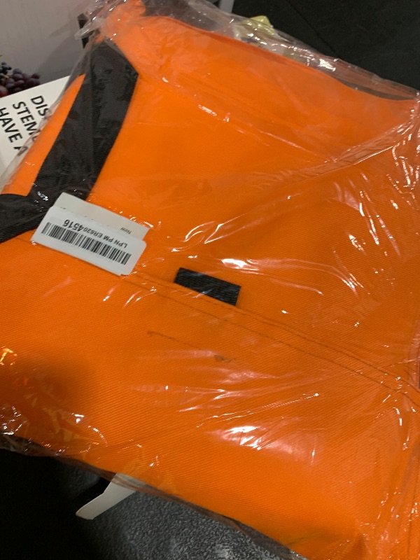 Photo 1 of Portable Transport Stretcher with 12 Handles?Dog Stretcher & Gurney with Carrying Bag Patient Animal Mover Travel Size Emergency Casualty Evacuation-Capacity 400lbs (Orange)