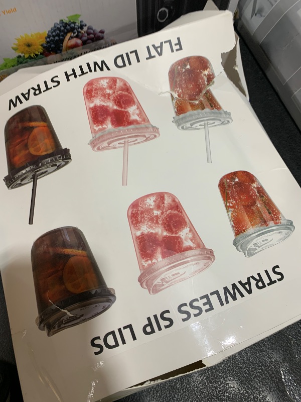 Photo 1 of 12oz Disposable Stemless Glasses With Strawless Sip Lids,PET Disposable Drinking Cups,Clear Plastic Wine Glasses for Parties Birthday,Wedding,Meeting,Christmas Party Supplies. (50, Transparent)