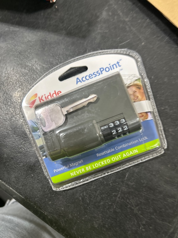 Photo 1 of KIDDE SAFETY 001844 Lock Magnet Key Case , Gray,Grey