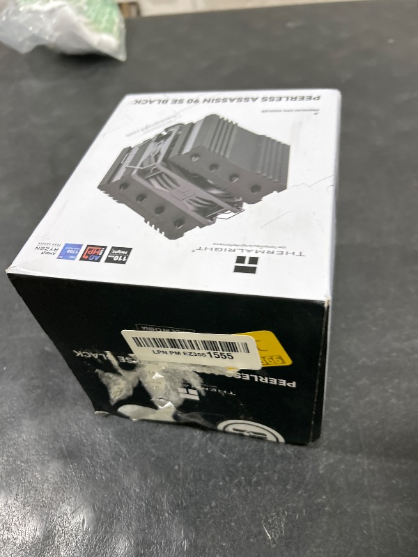 Photo 1 of Thermalright Peerless Assassin 90 SE Black CPU Air Cooler, Dual Towers Cooler, 110mm High CPU Cooling Fan,Computer Radiator,for AMD:AM4/AM5/Intel LGA 1851/1700/115X/1200(PA90SE Black)
