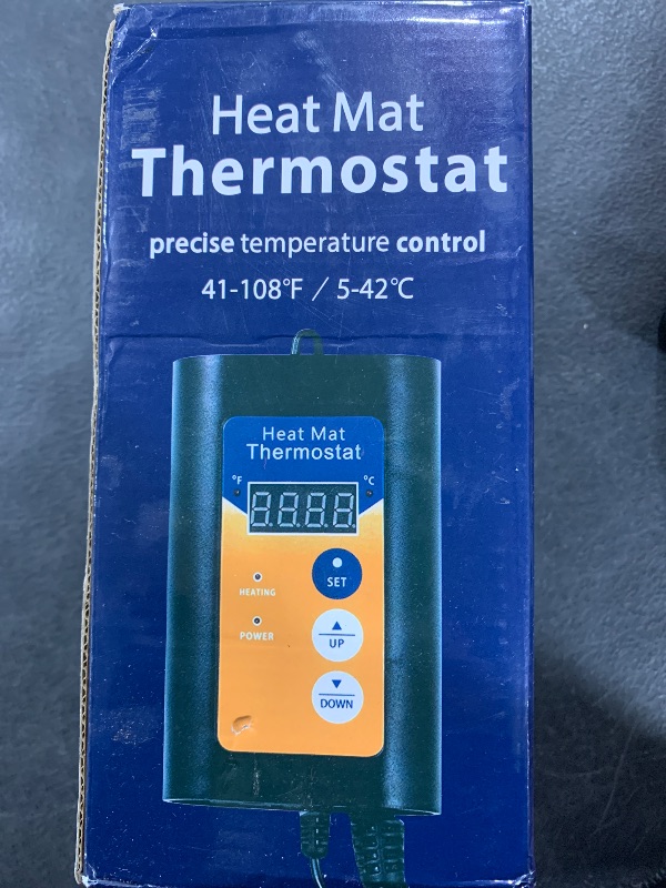 Photo 1 of heat mat thermostat