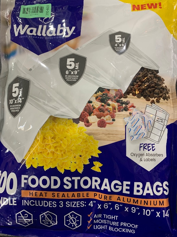 Photo 1 of 100 food storage bags