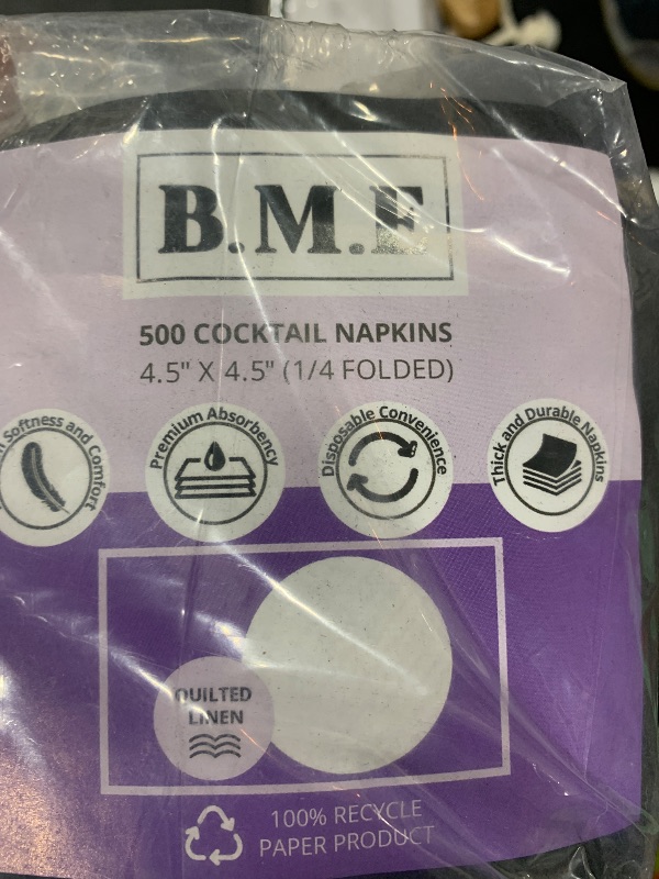 Photo 1 of 500 cocktail napkins