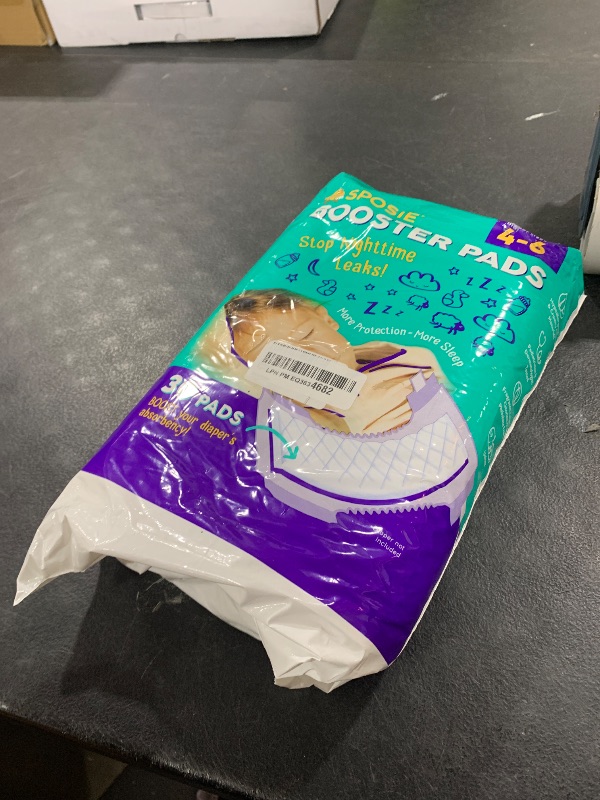 Photo 1 of Sposie Booster Pads For Overnight Diaper Leak Protection - 30ct