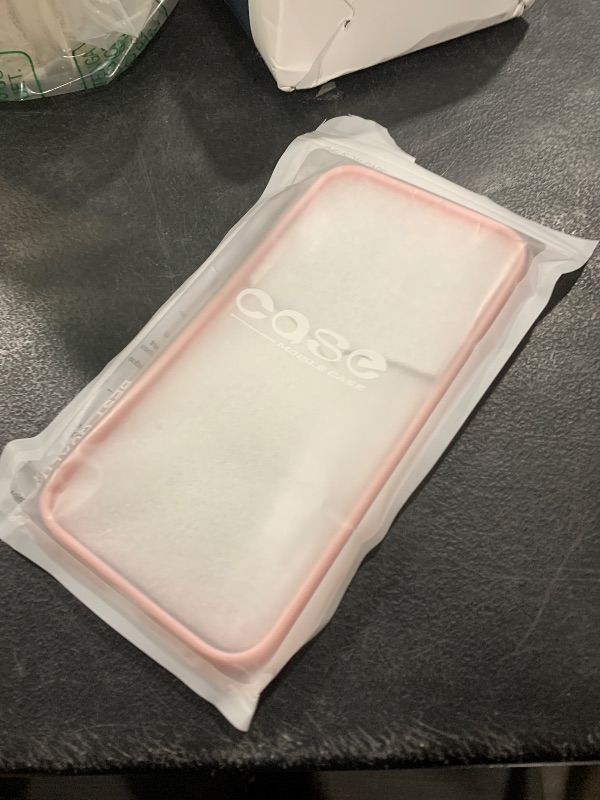 Photo 1 of LoeoeL for iPhone 14 Plus Case Clear, Transparent Hybrid 14 Plus Phone Case [Hard Plastic & Soft Silicone Bumper] Acrylic Non Yellowing Thin Slim Protective Cover for Women, Light Pink