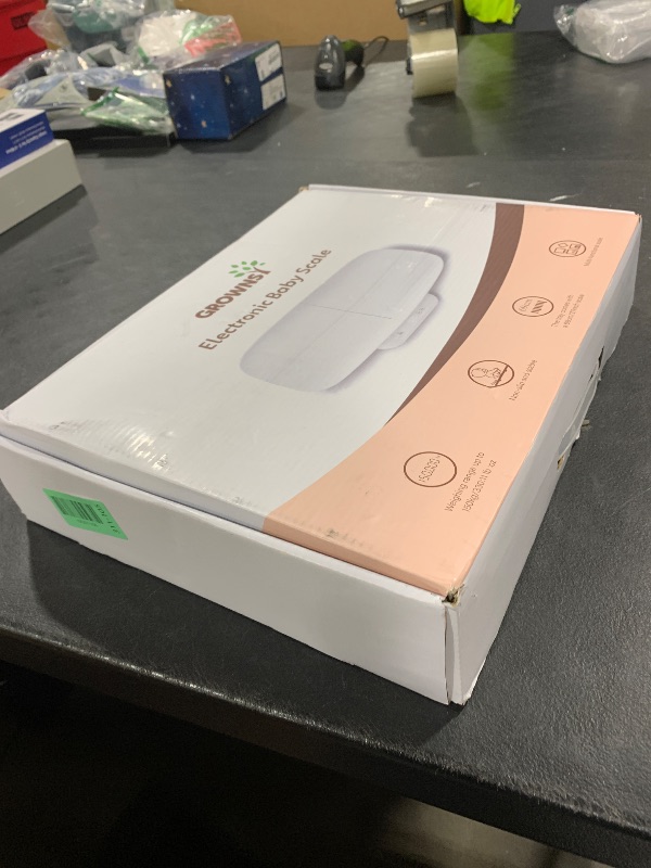 Photo 1 of Baby Scale, Multifunctional Baby Weight Scale, Pet Scale for Puppy, Cat, Adult Scale Up to 330lbs, Accurate Digital Scale with Hold Function, 27-inch Height Measurement, 5 Units, LED Screen