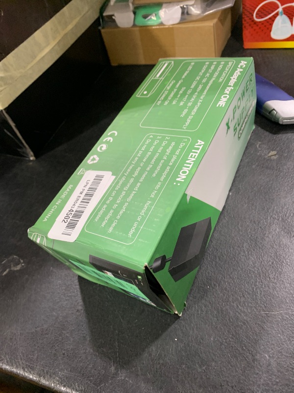 Photo 1 of Ponkor Power Supply for Xbox One, AC Cord Replacement Power Brick Adapter 100-240V Compatible with Xbox One