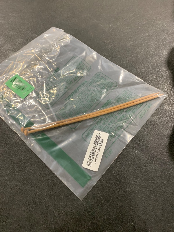 Photo 1 of 2pcs 4.5mm Bamboo Knitting Needles 10-Inch Long Wooden Knitting Needles Knitting for Beginners Sock,Scarf,Handmade DIY Knitting & Crochet Supplies